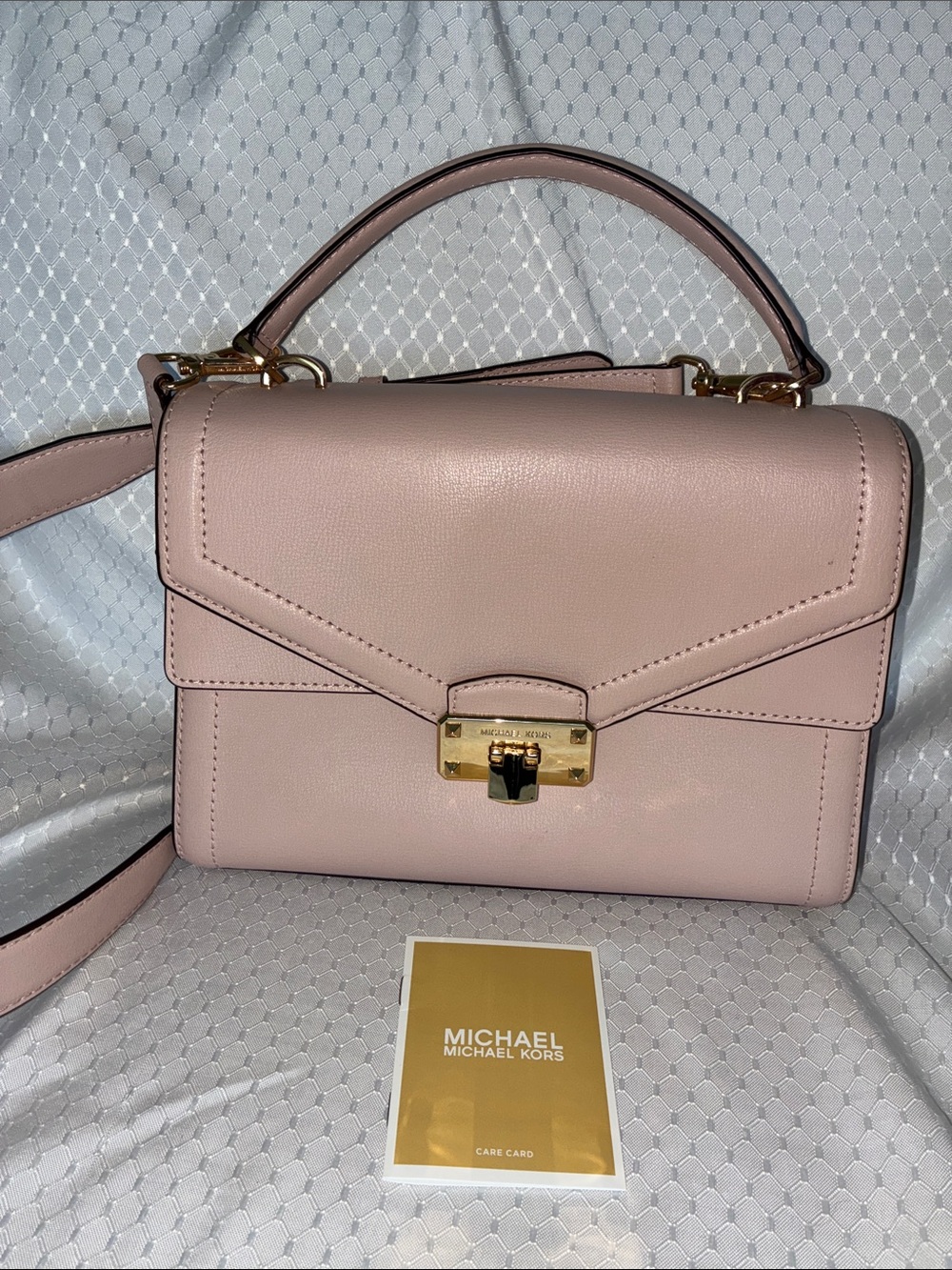 Michael Kors Kinsley Medium Satchel Punk Blossom Never Used!!